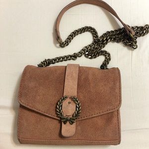 Zara dusty pink crossbody bag